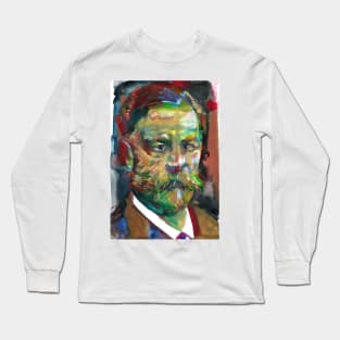 SIGMUND FREUD - watercolor portrait .7 Long Sleeve T-Shirt